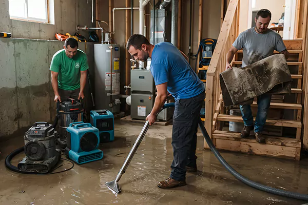 Basement Flood Cleanup Kenmore