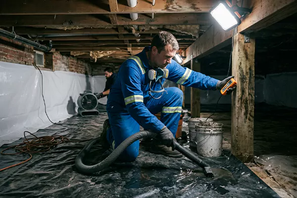 Crawl Space Water Damage Repair Kenmore