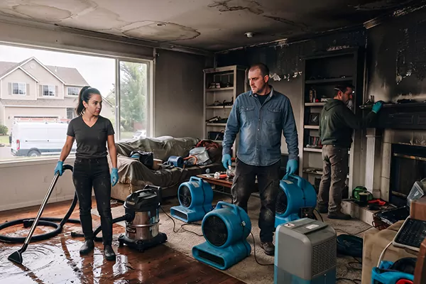 Smoke and Water Damage Restoration Kenmore