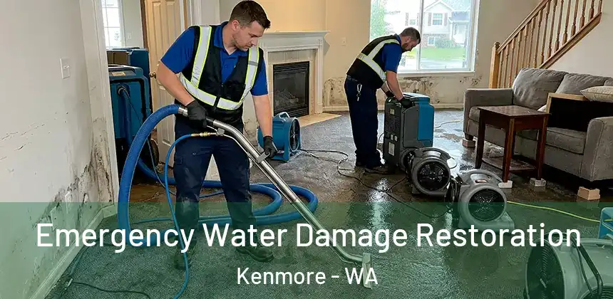 Emergency Water Damage Restoration Kenmore - WA