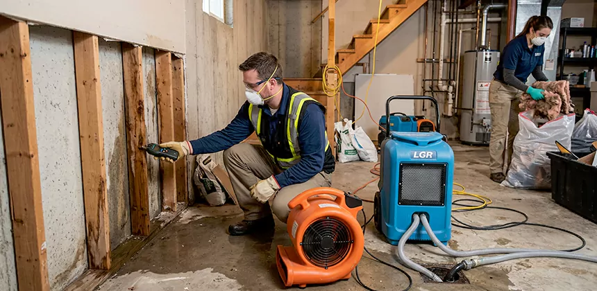 Basement Restoration After Water Damage in Kenmore