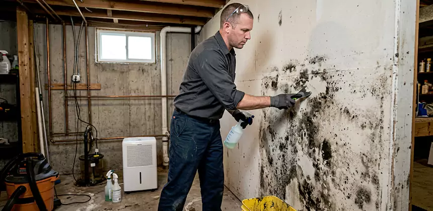 Black Mold Removal From Walls in Kenmore