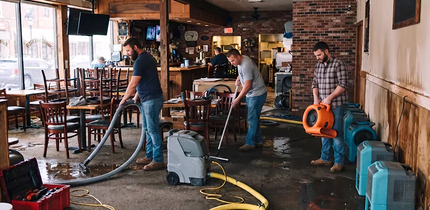 Emergency Commercial Water Damage Restoration in Kenmore